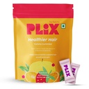 PLIX - THE PLANT FIX Biotin Hair Gummies For Healthy,Strong Hair&Reduced Hairfall|Enriched With Amla,Green Tea + 8 Vitamins&Minerals|60 Days Pack For Men&Women|100% Vegetarian