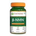 Pure Nutrition NMN Supplement 500mg (30 Capsules) | NAD Booster | Nicotinamide Mononucleotide | Supports Longevity & Metabolism Supports Healthy Aging & Increases Energy Levels