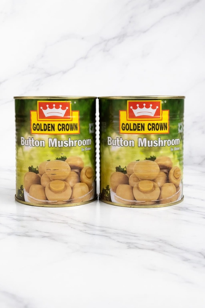 Golden Crown Button Mushroom Pack of 2