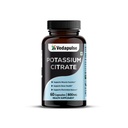 Potassium Citrate Capsules | Health Supplement | 800 mg Elemental Potassium per Serving | 60 Capsules