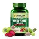Vlado’s Himalayan Organics Pure Biotin, DHT Blocker Supplement, Plant-Based Vitamin B1, B2 , B3, B5, B6, B7 , B9, B12 , Vitamin c ,Vitamin D3 ( Cholecalciferol ) (With Goodness of Nettle Leaves | Helps Reduce Hair Fall, Controls Hair Fall, Stimulates Hair Follicles & Promotes Hair Growth | For Men And Women - 60 Veg Capsules