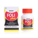 Bakson"s Foli Plus Tablets | Help In Maintaining Brain Health & Immune System | 30 Tablets