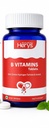 Herys Nutrafort Vitamin B-Complex Tablets - 100% RDA for B Vitamins with B1, B2, B3, B5, B6 & Vitamin B12 | Vitamin B Complex Supplements for Women & Men - 60 Vegetarian Tablets