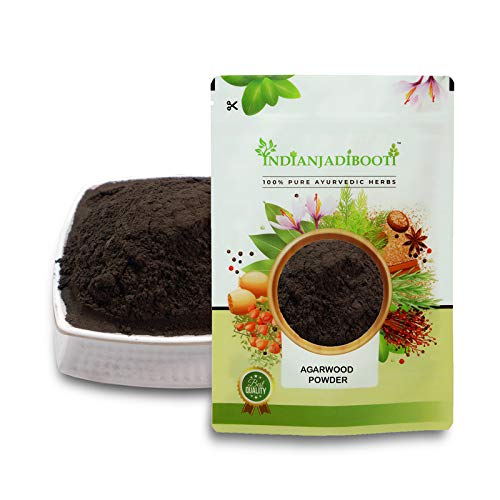 IndianJadiBooti Agarwood Powder (250g) | Raw Agar Wood Dust (Oud) for Dhoop & Incense Making | Aquilaria Agallocha | Natural Havan Samagri | Non-Perfumed Base Material