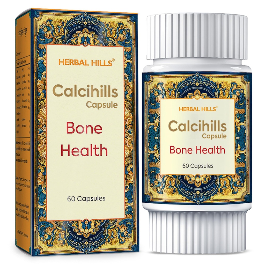 Herbal Hills Calcihills Bone Health (60 Capsule (Pack of 1))