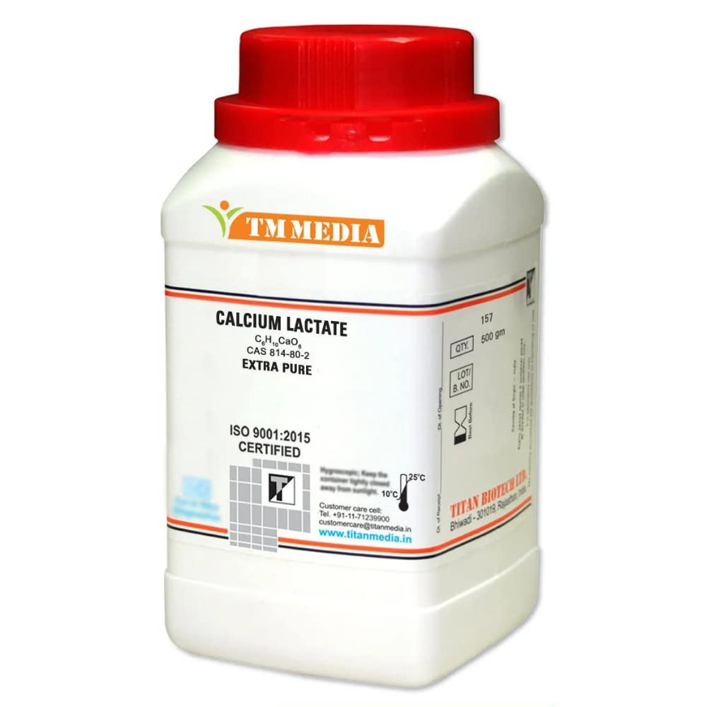TM MEDIA CALCIUM LACTATE, EXTRA PURE - 500g