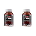 Carbamide Forte ZMA Supplements for Men & Women - Zinc, Magnesium Aspartate & Vitamin B6 - Nighttime Muscle Recovery Supplements for Muscle Strength - 60 Veg Tablets 60 Count (Pack of 2)