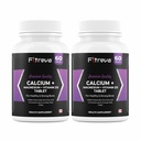 Calcium + Magnesium + Vitamin D3 Tablets for Healthy and Strong Bone - 120 Coated Tablets