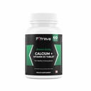 Calcium+ Vitamin D3 Tablets for Healthy and Strong Bone - 60 Coated Tablets
