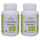 Ayurvedic Life Calcium Supplement CALCI PLUS 60 Capsules Pack of 2