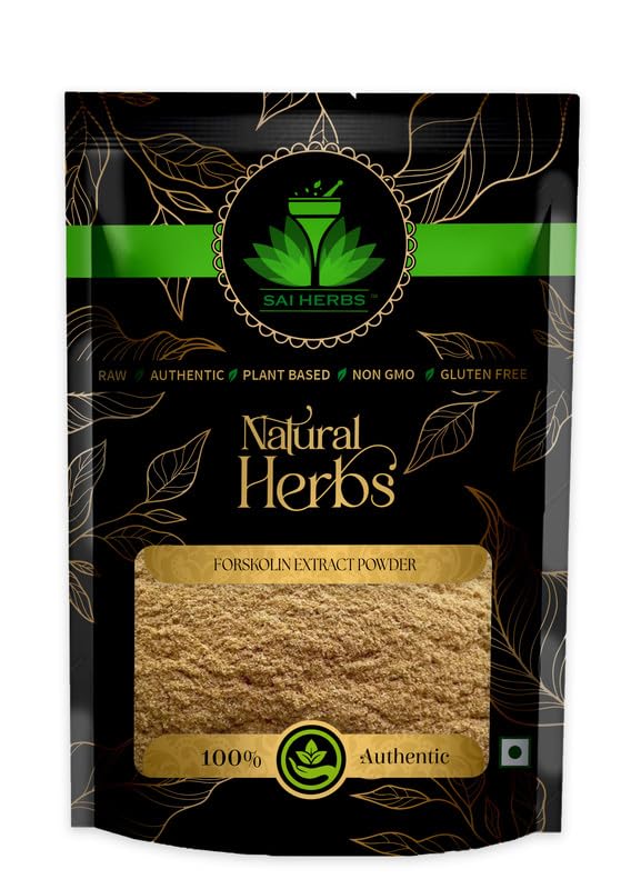SAI HERBS Forskolin Extract Powder | Coleus Forskohlii | Pure & Natural | 1 Kg