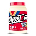 GHOST Whey Protein Powder, Nutter Butter - 2LB, 26G of Protein - Whey Protein Blend - ­Post Workout Fitness & Nutrition Shakes, Smoothies, Baking & Cooking - Cookie Pieces Inside