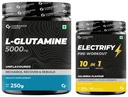 Carbamide Forte L Glutamine Powder | Glutamine Supplement for Men | Unflavoured - 250 Grams | Pre Workout Supplement