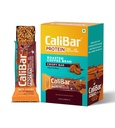 CaliBar 10g Protein Bar - Roasted Coffee Bean Crispy Bar With Real Coffee, No Added Sugar, Gluten-Free, 4g Fiber, No Preservatives, No Palm oil, Delicious Taste & 100% Veg. (6 Bars)