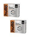 Hullo The Natural Protein Bar | High Fiber & Rich in Omega 3, 6, and 9 | Healthy Snack for Gym, Office & Travel | Dairy Free, Soy Free & Non Ultra Processed (Pack of 12, Chocolate Orange)