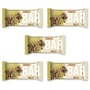 NUEATS co. Crunchy Granola Bar Millet Nutritious Millet Snack with Oats, Nuts & Seeds Healthy Energy Bar for Work, Gym, Travel & Everyday Active Lifestyle Fuel Pack of 5