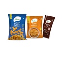ACME Poshan Snack Variety Pack, Dark Chocolate & Dry Fruits Protein Bar, Nutri+ Noodles Indian Masala, Nutri+ Puffs Masala Masti, High Protein, No Palm Oil, No MSG Healthy Snacks Combo, Pack of 3 (170g Total)