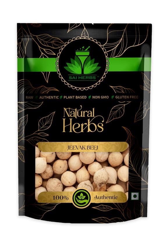 SAI HERBS Jeevak Raw Material | Pure & Natural | 1 Kg