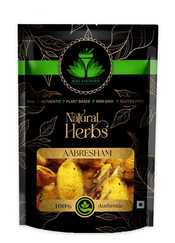 SAI HERBS Abresham Roots Powder | Bombyx Mori Roots | Aabresham Bark | Pure & Natural | 250g