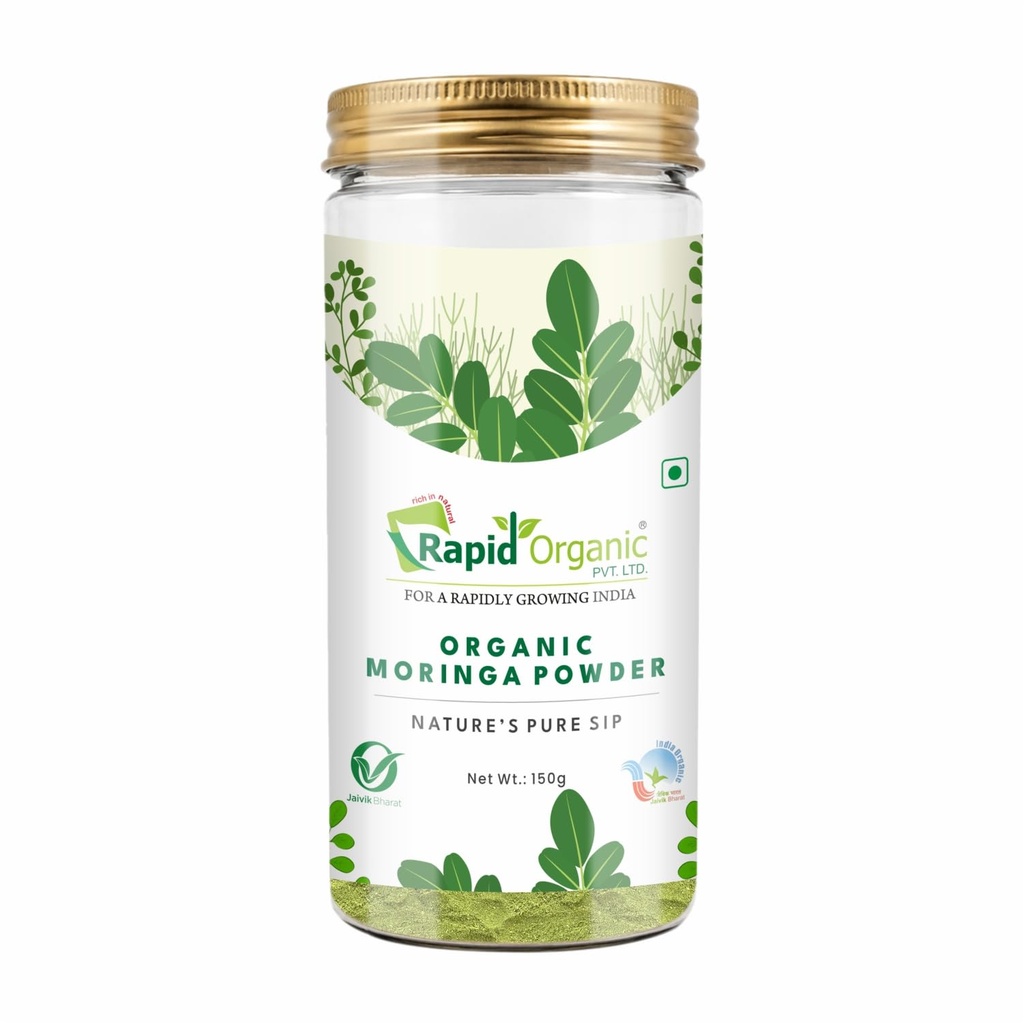Moringa Powder 150g | Premium Moringa Leaf Powder | Natural Superfood | Vegan Herbal Powder
