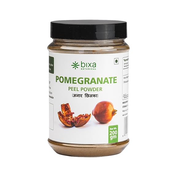 Pomegranate Peel Powder 200g | Healthy Digestion | For Skin & Hair Pack