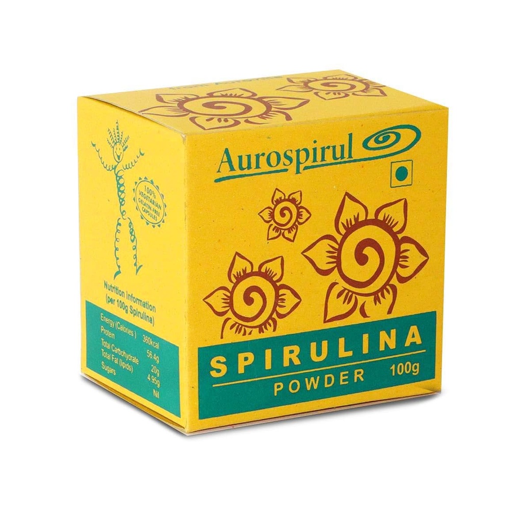 Sun Dried Spirulina – 100g Powder (Pack of 1)