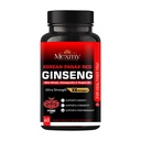 Mexmy Red Panax Ginseng Capsules | With Shilajit, Ashwagandha & Tongkat Ali | Extra Strength Ginsenosides for Energy, Focus, Performance, Vitality & Immune Support