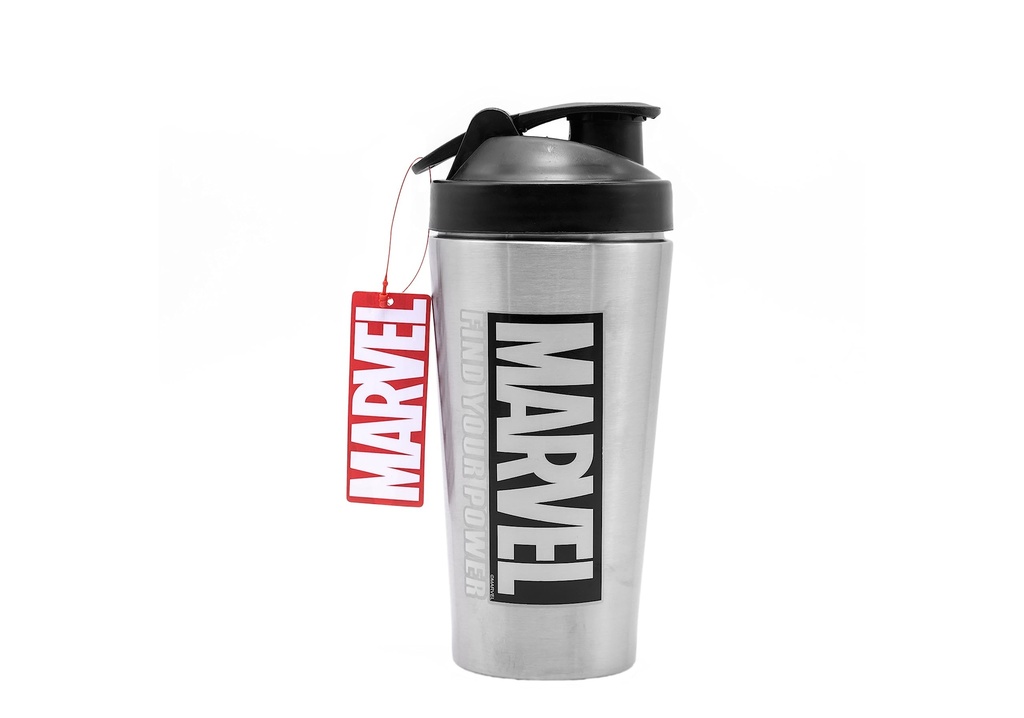 SKI Steel Gym Shaker Marvel Black