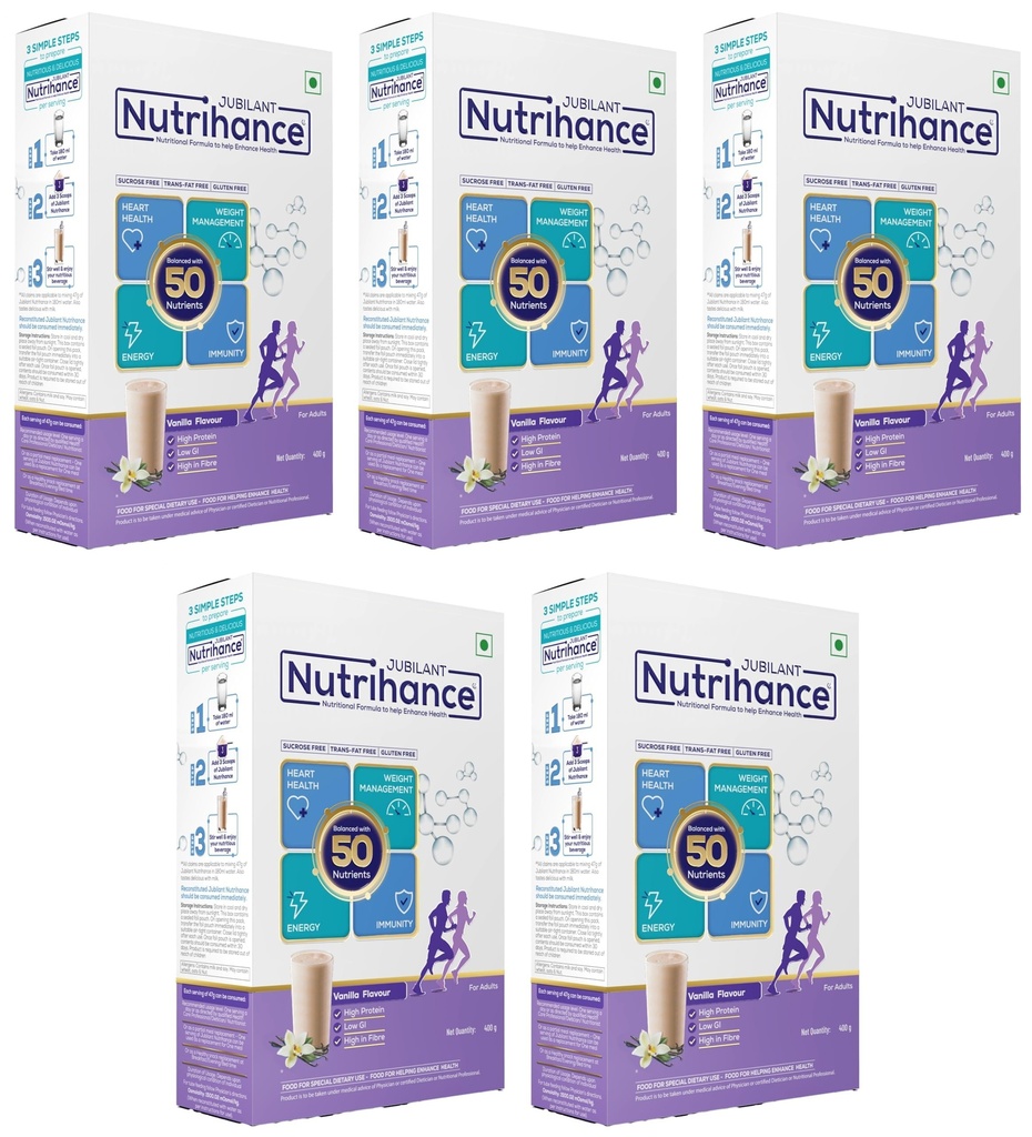 Complete Nutritional Drink (Vanilla) – 400g (Pack of 5)