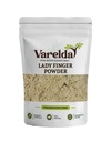 VARELDA Lady Finger Powder - Bhindi Powder - Abelmoschus Esculentus (100 Grams)
