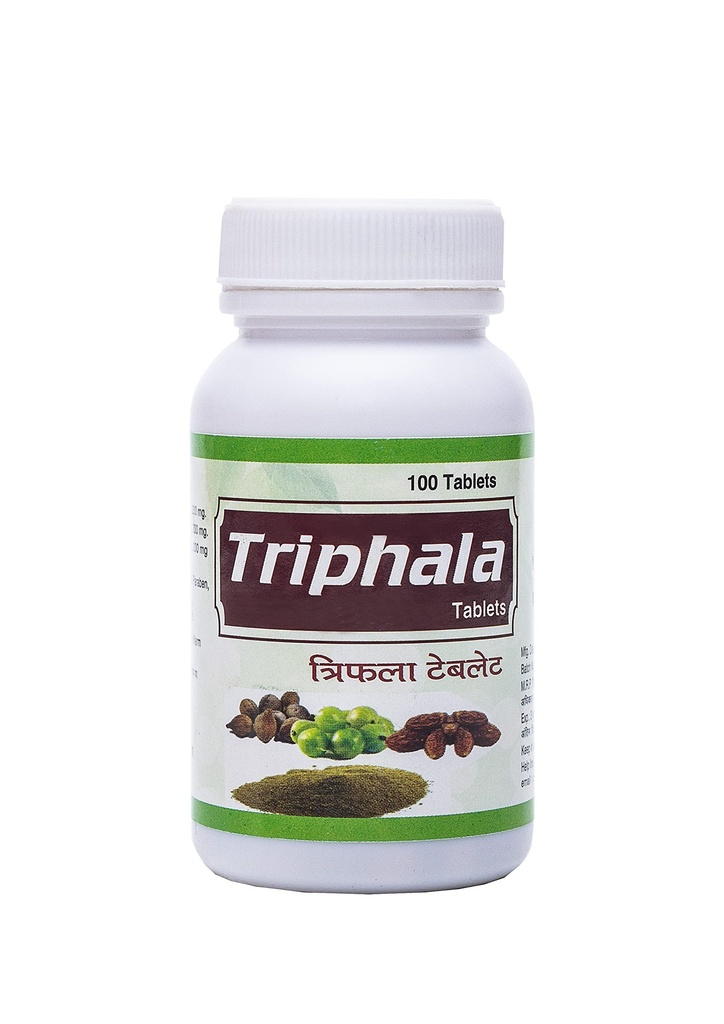 Ganga Triphala Tablet Ayurvedic Medicine (100-Tablets)