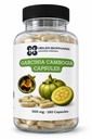 Heilen Biopharm Garcinia Cambogia Capsules, 100% Pure Extract, 500 mg, 180 Capsules, Plant-Based Wellness Supplement