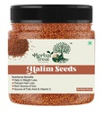 Herbal Treat Halim Seeds | Raw Garden Cress Aliv Seeds for Eating | Iron Rich Superfood, Supports Digestion & Weight Management | Haleem Seed | Asaliya Seeds Used in Cooking, Baking, Smoothies and Other Beverages (350g)