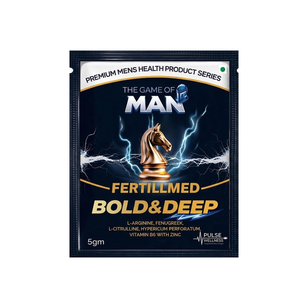 Bold & Deep Men's Wellness Supplement L-Arginine 3000mg, 3 Sachets