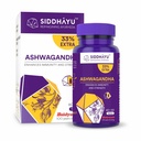 Siddhayu by Baidyanath Ashwagandha 80 Tablets | Immunity Booster, Strength & Stress Support | Ayurvedic Supplement | 100% Pure Ashwagandha Root Extract | Natural Immunomodulator