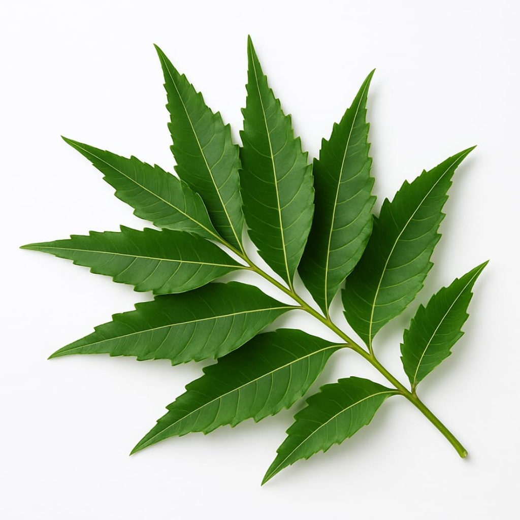 JETHIYA Fresh Neem Leaves 100g | 100% Organic Herbal Neem Patte | Ayurvedic Medicinal Plant for Skin, Hair & Health Benefits | Natural Neem Leaf Fresh for Bath & Remedies