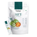 YuGut Prebiotic 4 in1 Fiber Supplement Powder For Gut Cleanse And Digestion Wellness | Powdered By FOSSENCE®, Bael, Inulin | Reduce, Bloating, Acidity & Constipation Reliefs | Plant Based, No Added Sugar (15 Servings) 150g