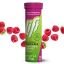 Lift Glucose Fast-Acting Glucose Chewable Energy Tablets, Raspberry, 10 ct Tube (Pack of 12)