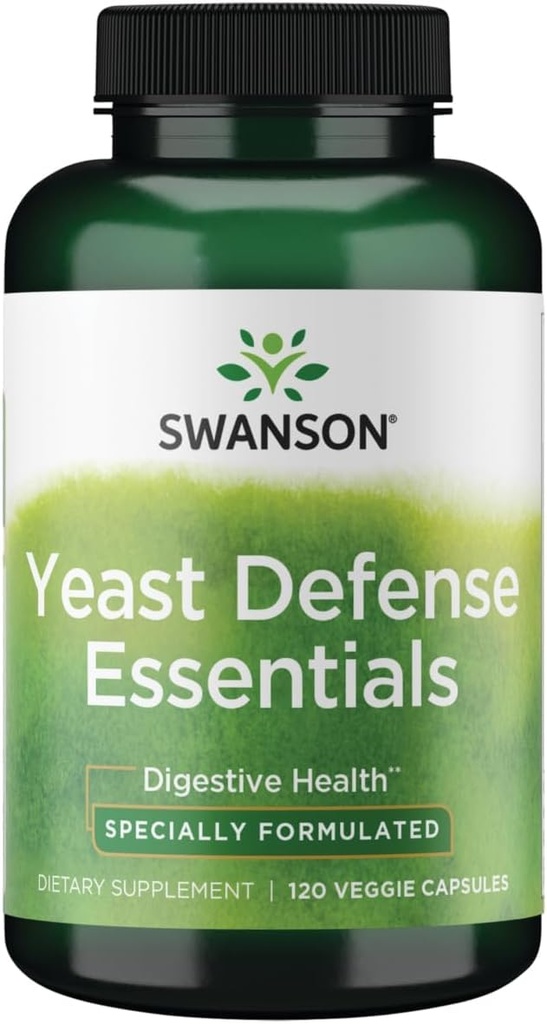 Swanson Yeast Defense Essentials 200 Million Cfu 120 Veg Capsules
