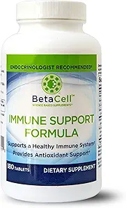 180 Tablets - 6 in 1 Immune Supplement | Vitamin C - Elderberry - Selenium - Vitamin D - Zinc and Holy Basil - Immune Defense for Adults and Kids