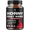 Horny Goat Weed for Male Enhancement - Testosterone Booster Supplement for Men - 1000mg per serving Complex with Tongkat Ali Saw Palmetto Extract & Panax Ginseng - Black Maca Root for Stamina & Energy