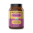 Complete Natural Products Organic Echinacea Capsules 600mg, 100ct | Plant-Based, Immune System & Seasonal Health Support | Pure Herb, Non-GMO, Vegan Capsules