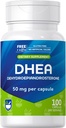 Rite Aid DHEA Capsules 50mg, 100 Count, for Hormone Balance, Immune & Cardiovascular Health and Anti-Aging, Promotes Healthy Mood & Well-Being