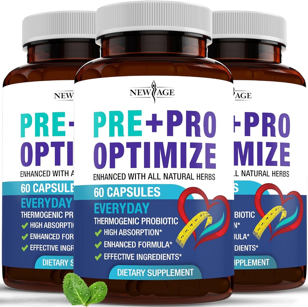 Pro Optimize Probiotics for Women, Menopause, 70 Billion CFU, Digestive Health - Support for Bloating, Hot Flashes, Joint Support, Night Sweats - Gut Health & Metabolism - Dong Quai (180 (Pack of 3))