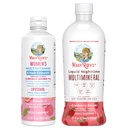 MaryRuth's Women's Multivitamin + Hair Growth Liposomal (Peach) & Liquid Nighttime Multimineral (Cranberry) | Clean Label Project Verified® | Vegan | Beauty, Bedtime, & Overall Health