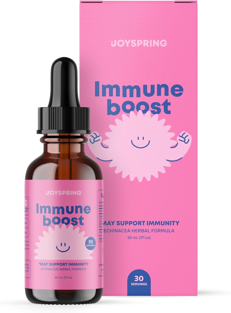 JoySpring Kids Immune Support Supplement and Saffron Supplements for Kids & Teens for Enhanced Mood and Focus