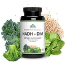 Optimal Health Systems NADH + DIM | Dr. Harris Essentials | Energy + Neurotransmitter Support | Plant-Based | Mental Clarity, Concentration, & Memory Supplement | 30 Capsules