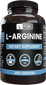 Pure Original Ingredients L-Arginine (730 Capsules) No Magnesium Or Rice Fillers, Always Pure, Lab Verified
