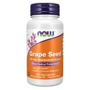 NOW Supplements, Grape Seed 100 mg - Standardized Extract, Highly Concentrated Extract with a Minimum of 90% Polyphenols, with Vitamin C, 100 Veg Capsules