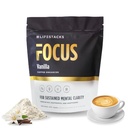 Focus Coffee Creamer for Energy & Clarity - MCT Powder + Nootropics + Adaptogens - Boost Productivity Without Jitters or Crash - Keto, Vegan, 0 Sugar - with Taurine, L-Tyrosine, Rhodiola